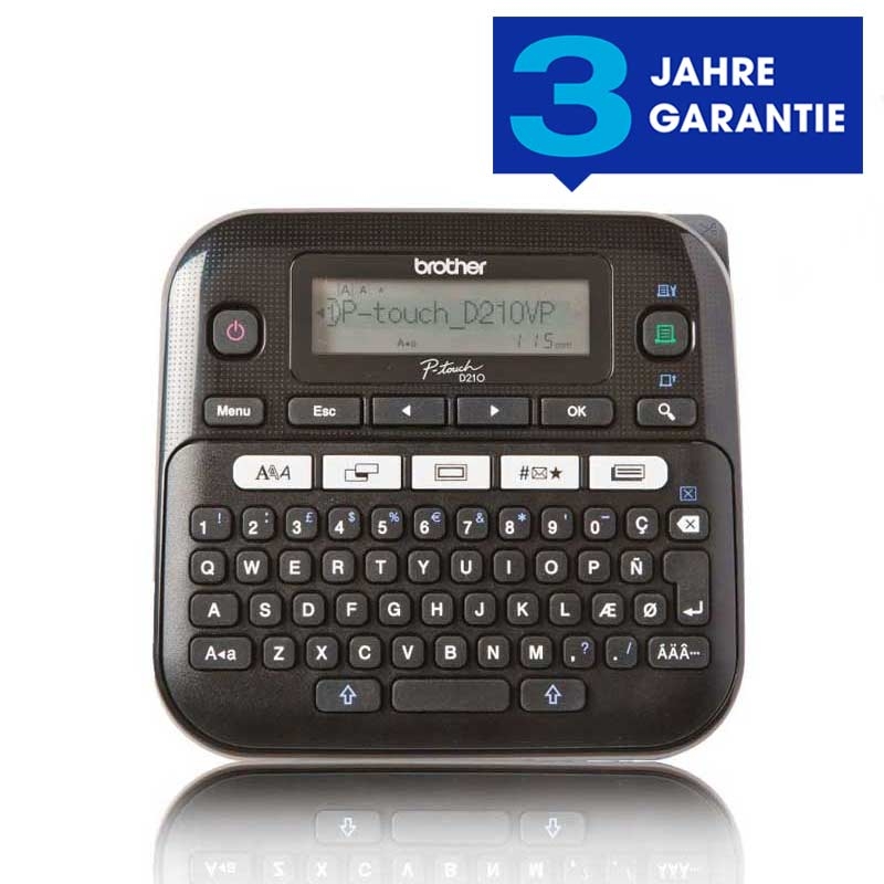 Brother PTD210VP P-touch Beschriftungsgeraet