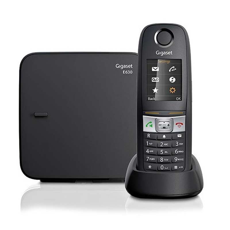 Gigaset E630 schwarz Schnurlostelefon