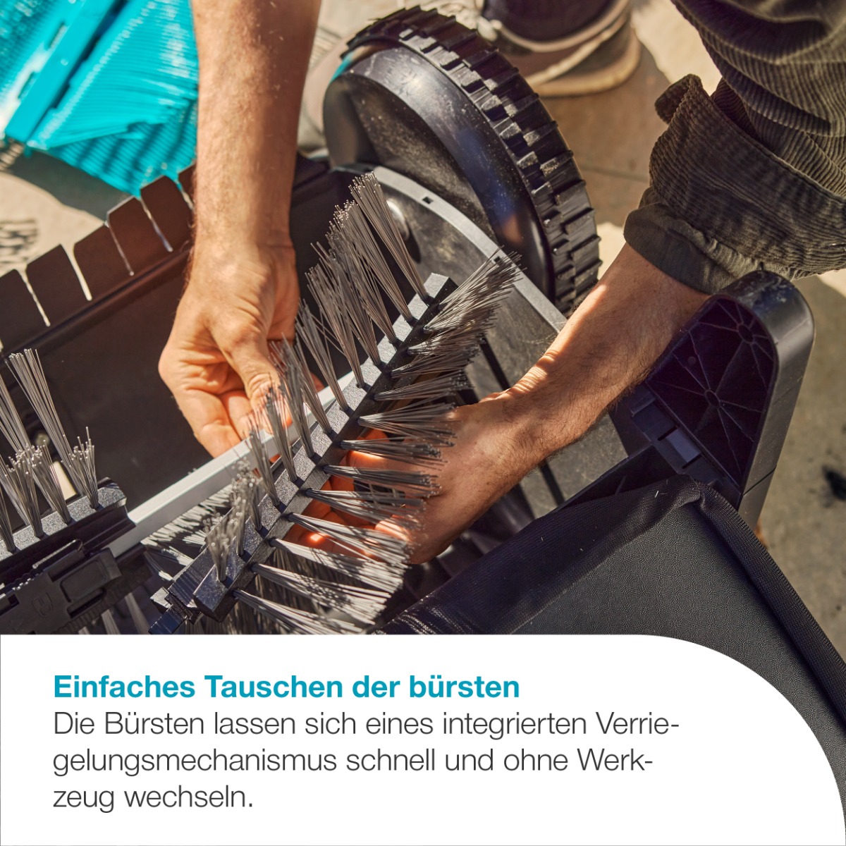 GARDENA 03568-20 Nachrüstset für Laub- und Rasensammler