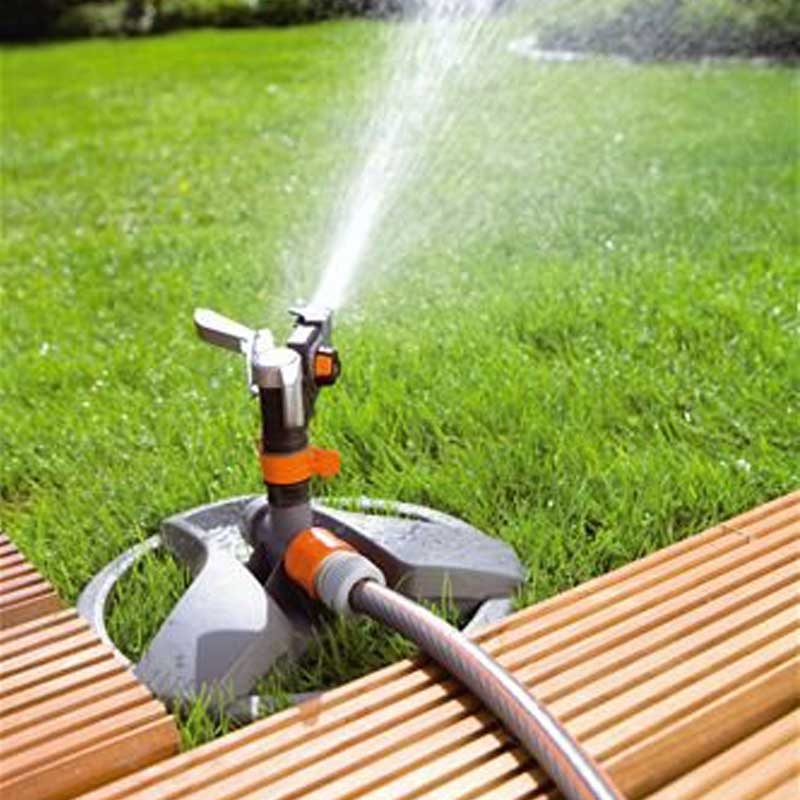 GARDENA 8135-20 Premium Impuls-, Kreis- und Sektorenregner auf Kunststoffschlitten