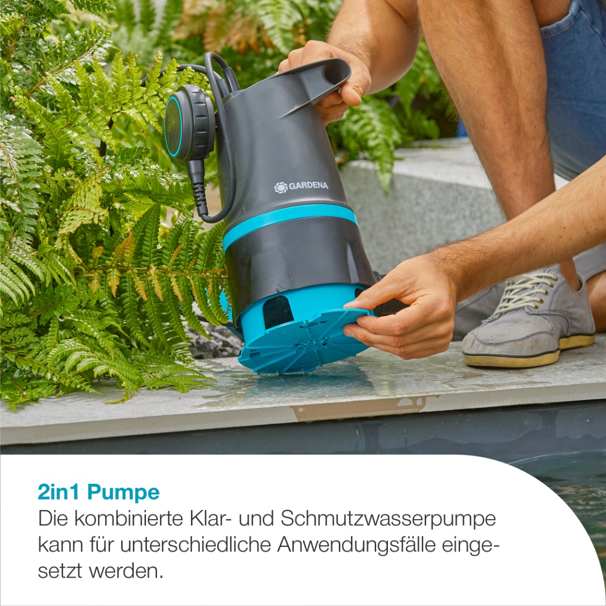 GARDENA 09019-47 Hochwasser-Set 20000 BASIC