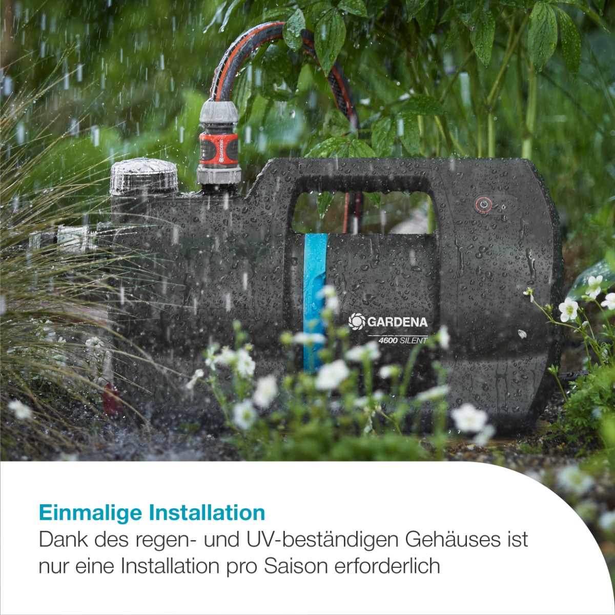 GARDENA 09070-20 Haus- & Gartenautomat 4600 Silent