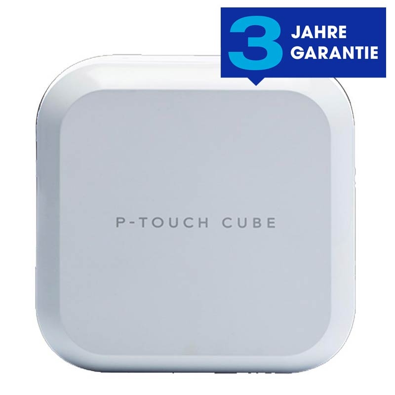 Brother P-Touch Cube Plus P710BT Beschriftungsgerät weiß (Verpackung geöffnet)