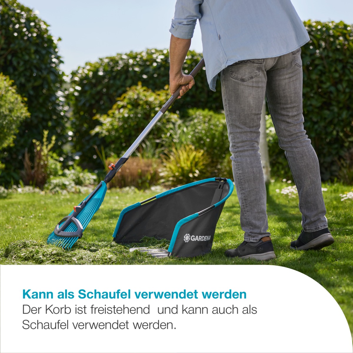 GARDENA 11770-20 Grasfangkorb für Spindelmäher (2.Wahl)