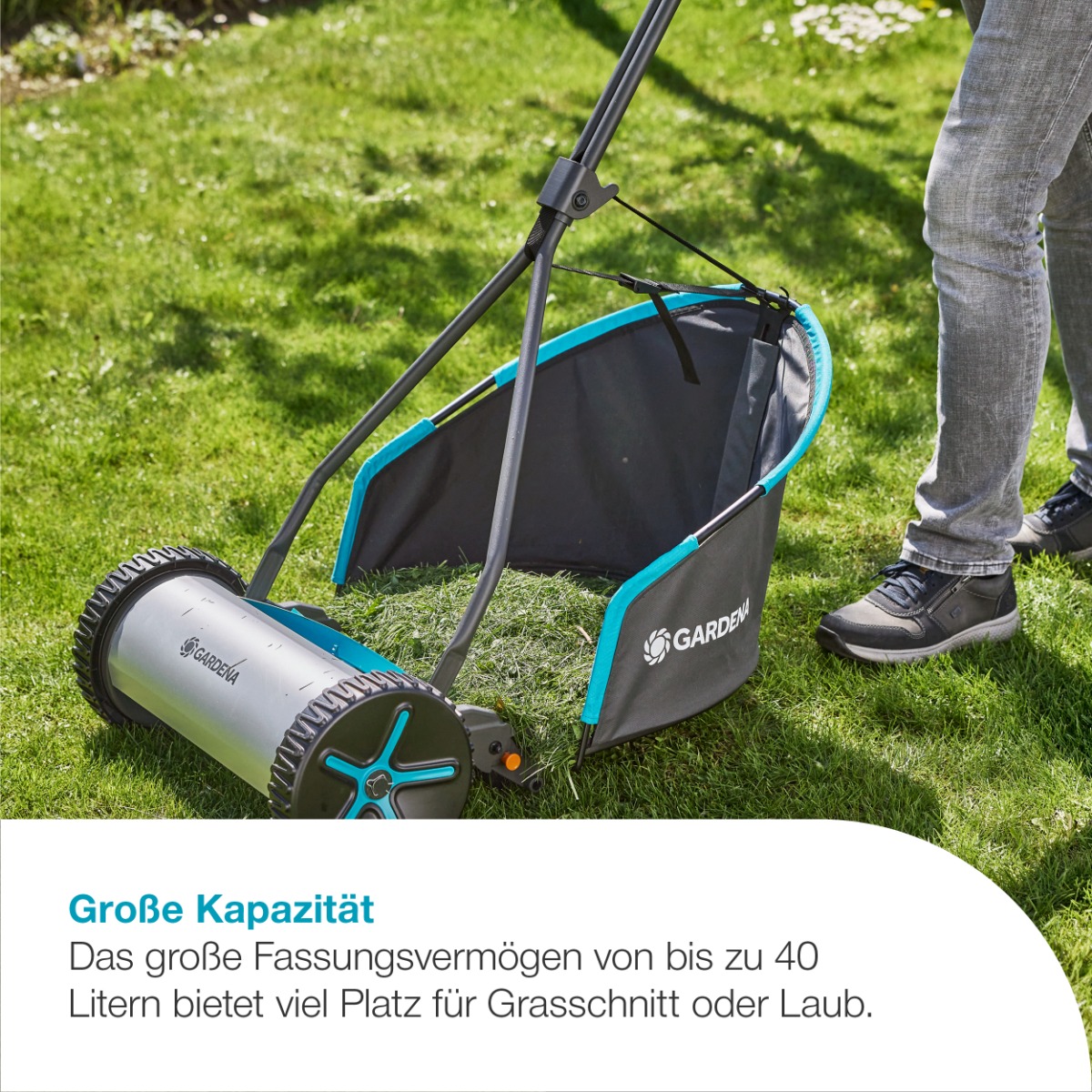 GARDENA 11770-20 Grasfangkorb für Spindelmäher (2.Wahl)