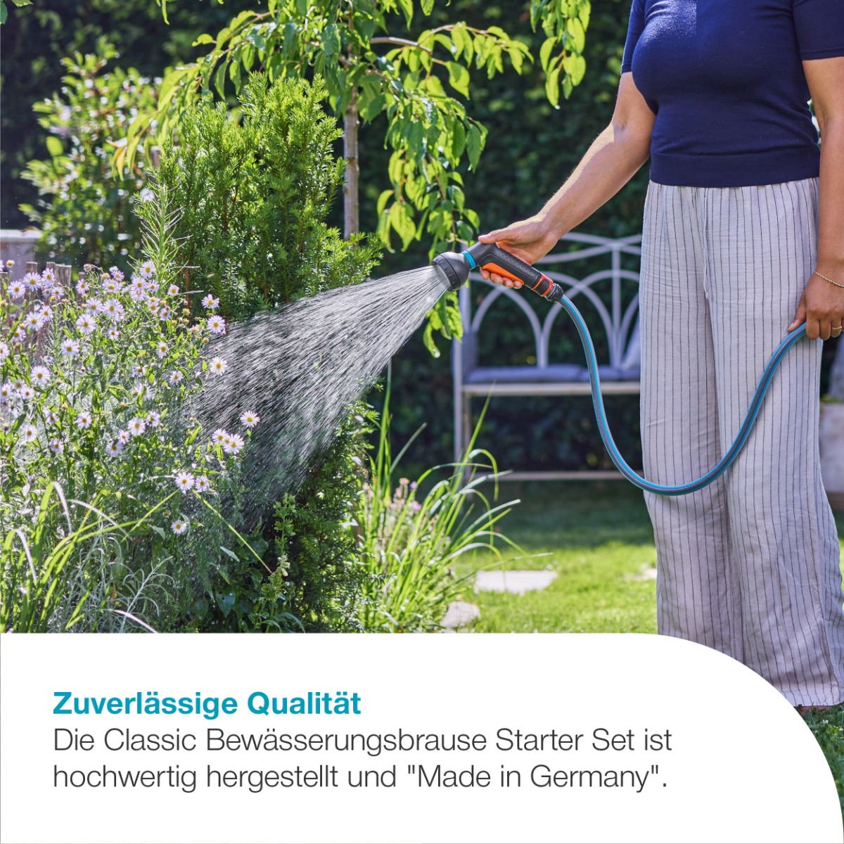 GARDENA 18367-20 Classic Bewässerungsbrause Starter Set