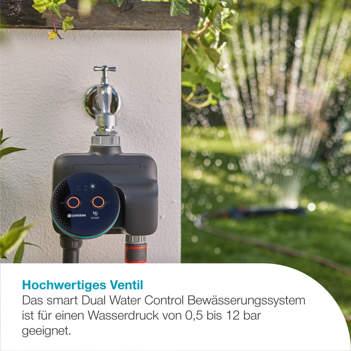 GARDENA 19034-20 smart Dual Water Control