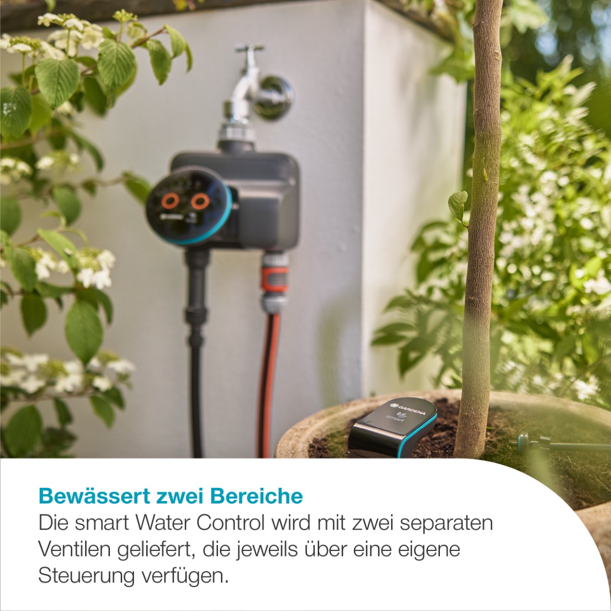 GARDENA 19034-20 smart Dual Water Control