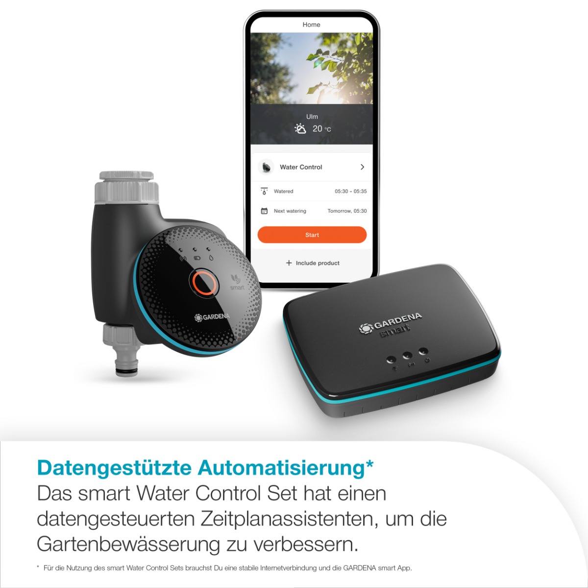 GARDENA 19043-20 smart Water Control Set (2.Wahl)