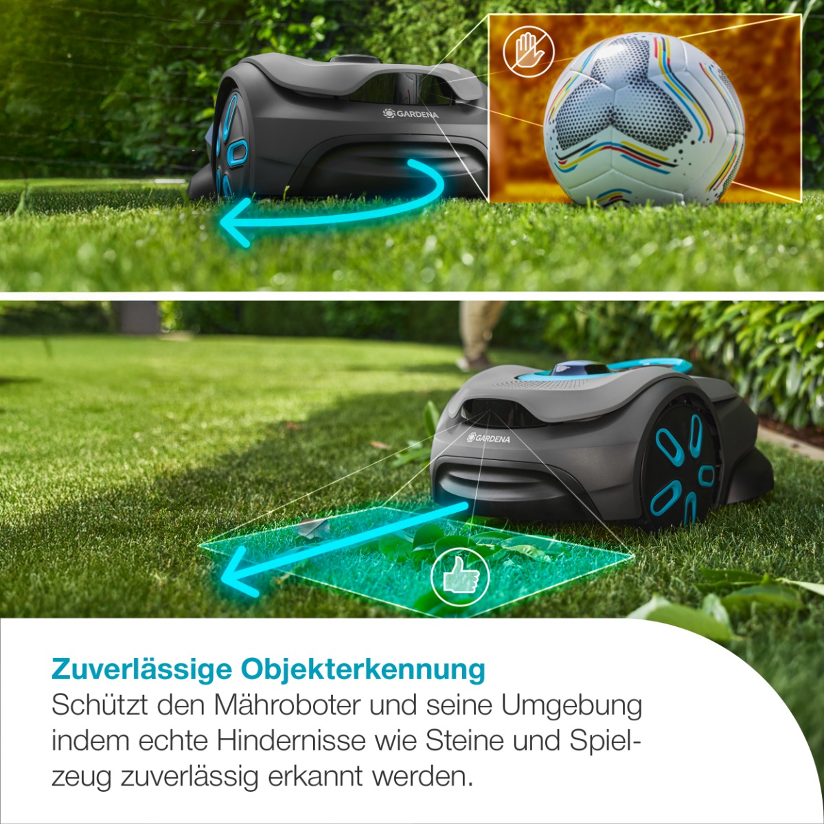 GARDENA 19942-20 Mähroboter smart SILENO sense 600 m²