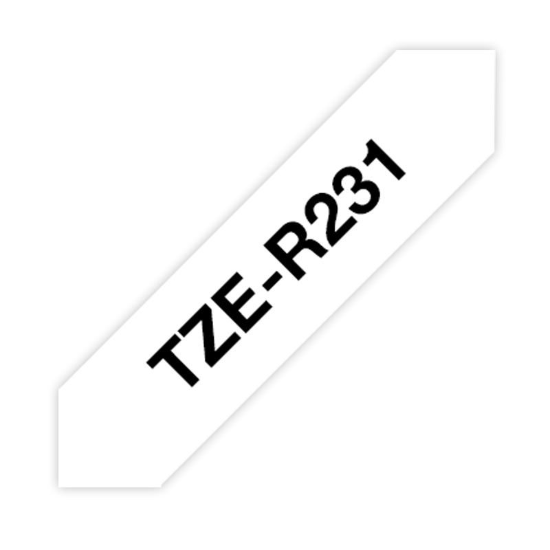 Brother TZe-R231 P-touch textiles Schriftband 4m lang