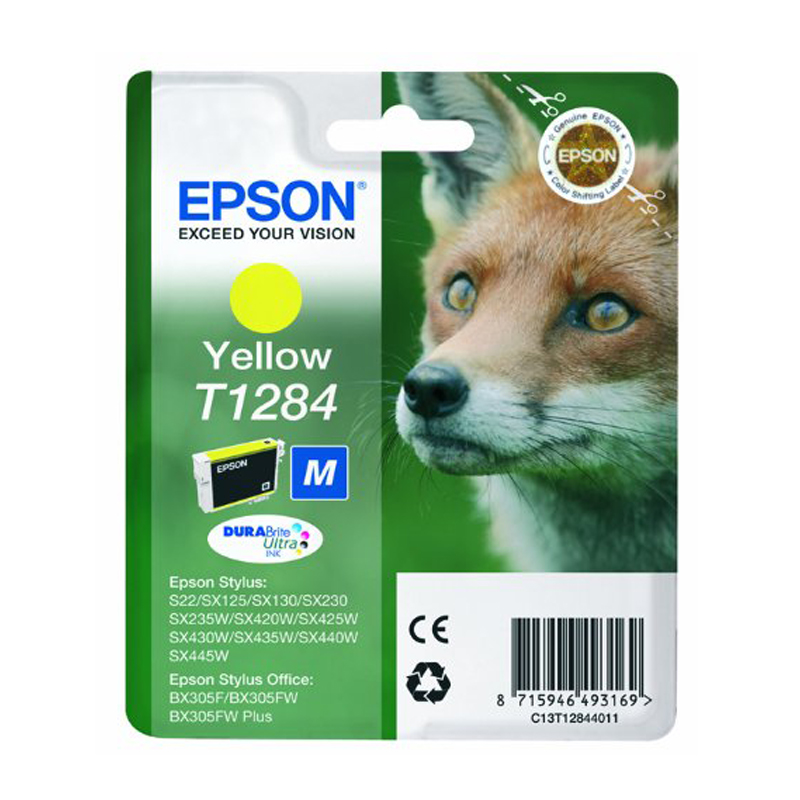 Epson T1284 gelb M Stylus S22