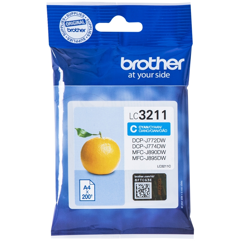 Brother LC-3211C Tintenpatrone cyan