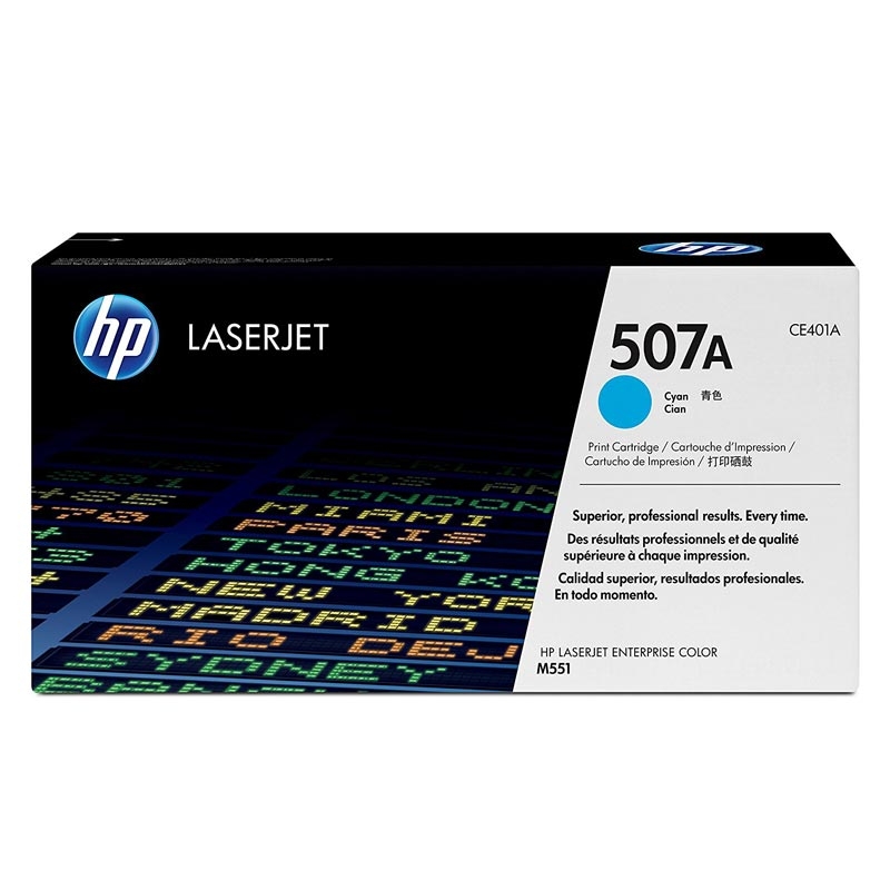 HP 507A (CE401A) Blau Original Toner