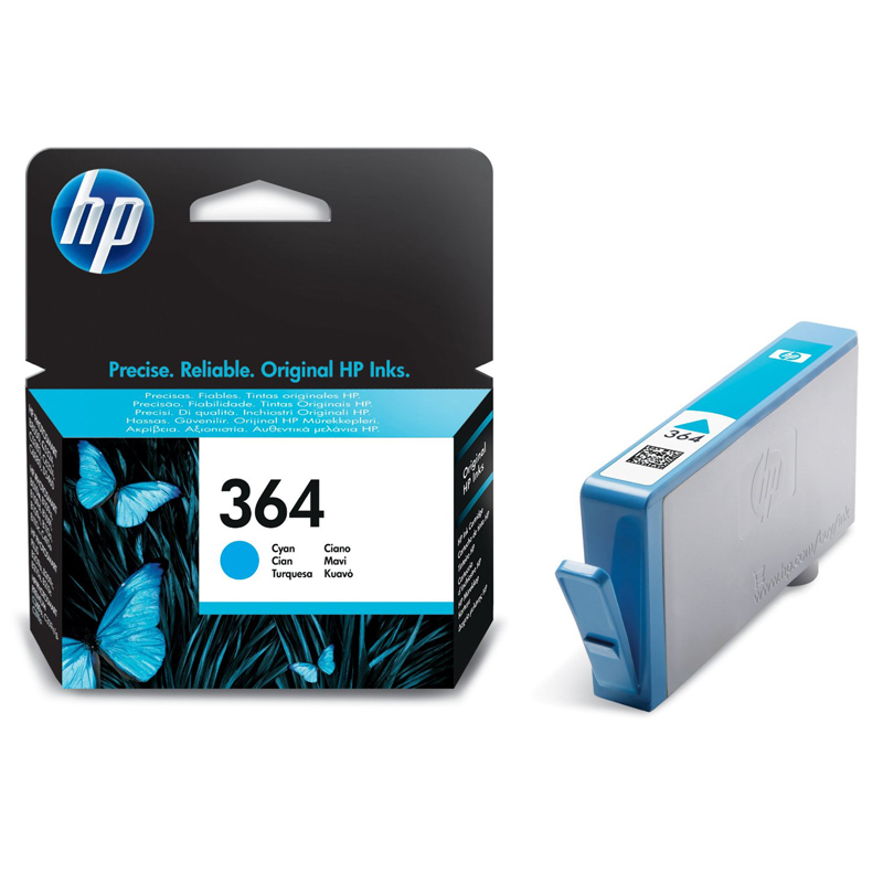 HP Tintenpatrone 364 cyan Vivera