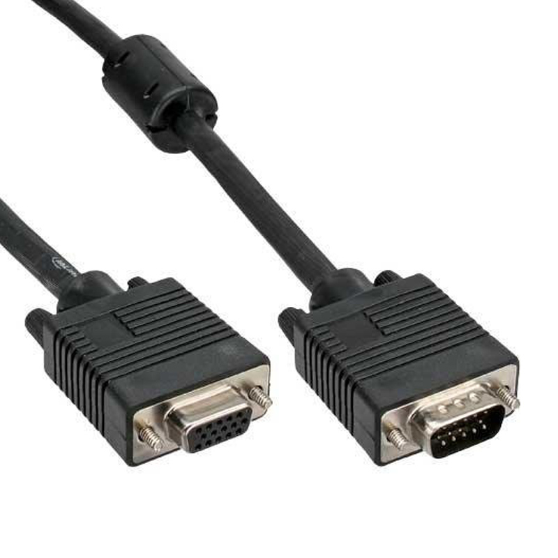 VGA Verlängerung Stecker / Buchse 5m