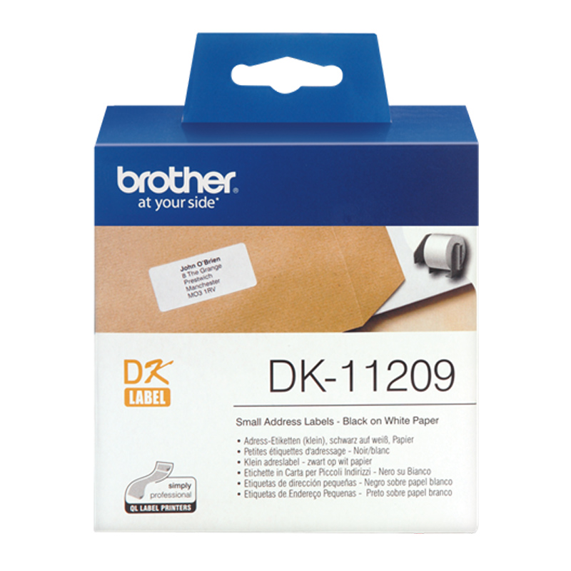 Brother DK 11209 Adressettiketten
