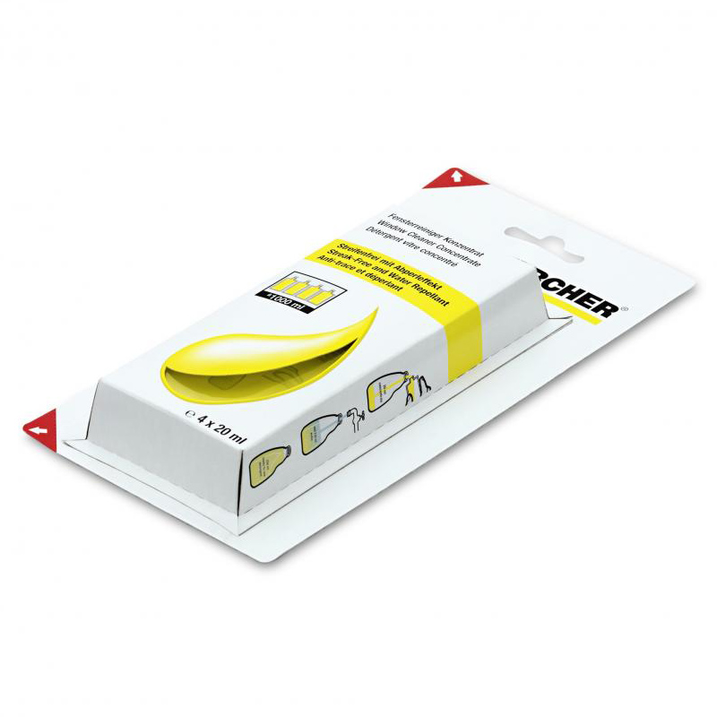 Kärcher 6.295-302.0 Fensterreiniger Konzentrat 4 x 20 ml