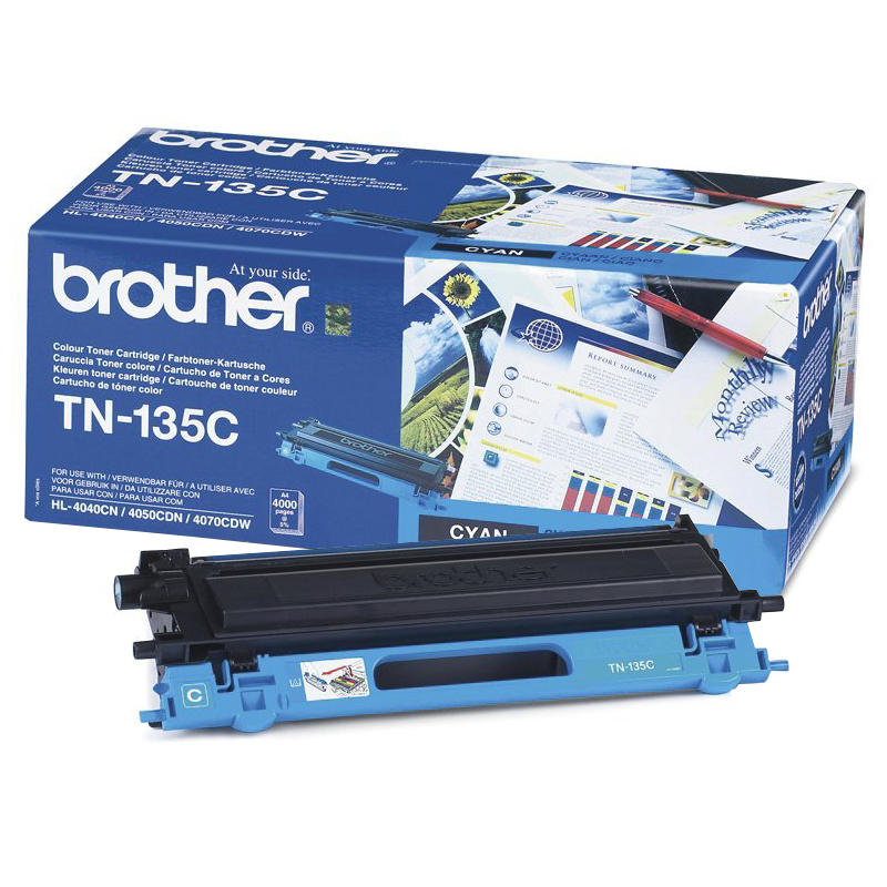 Brohter TN135C Jumbo-Toner Cyan