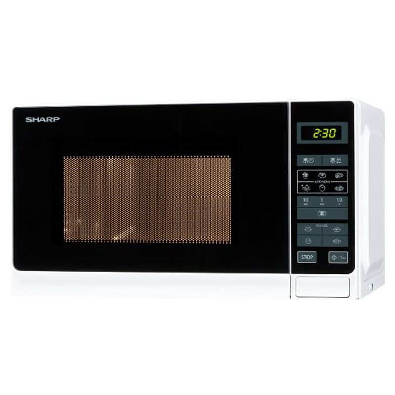Sharp R242WW Weiss Mikrowelle