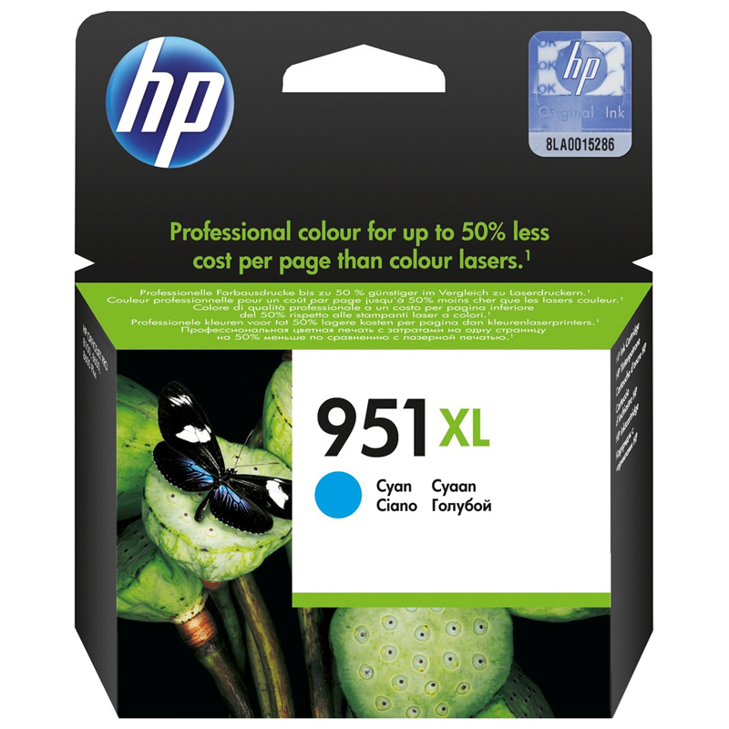 HP NO. 951 XL Tintenpatrone cyan