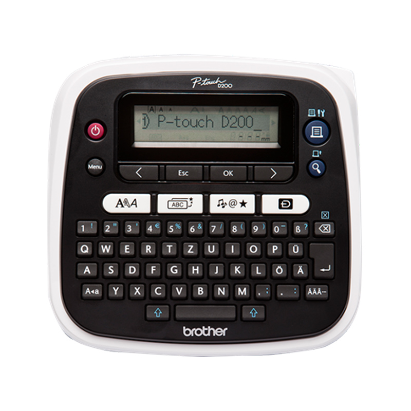 Brother P-Touch D200BWVP Beschriftungsgerät