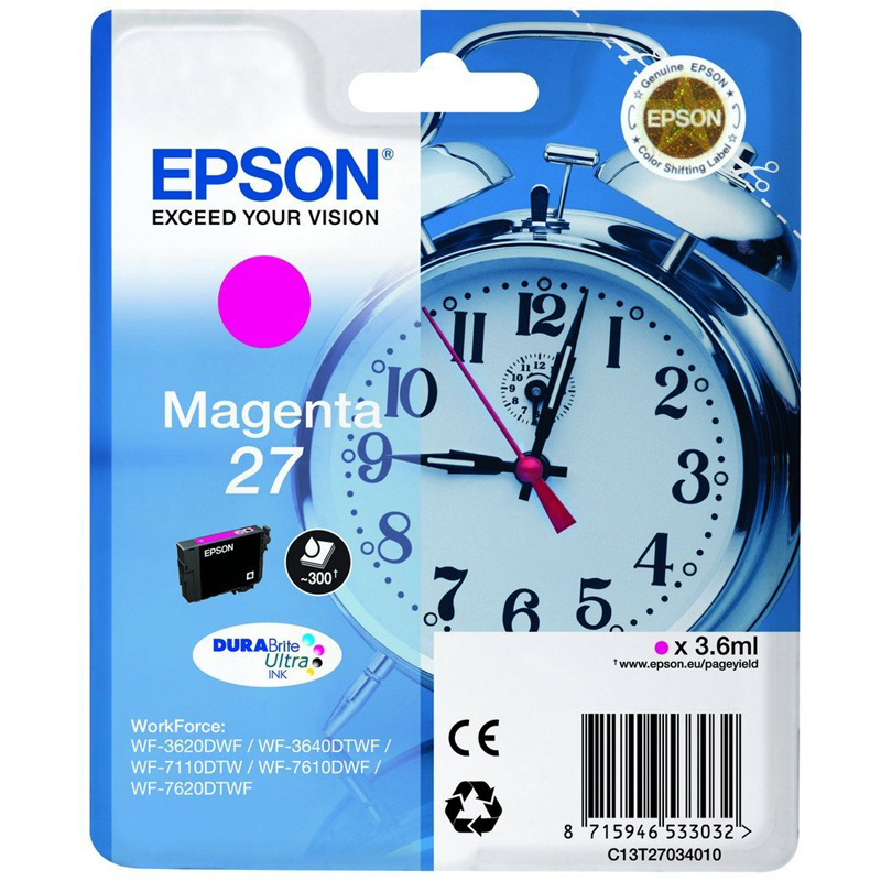 Epson 27 Tinte magenta