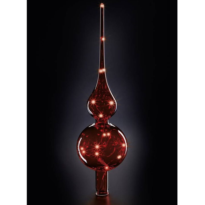 Krinner Lumix Tree Topper Christbaumspitze Rot