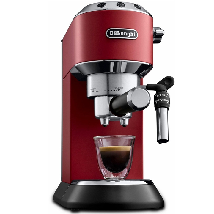 De'Longhi Dedica EC 685.R Siebträger Espressomaschine rot