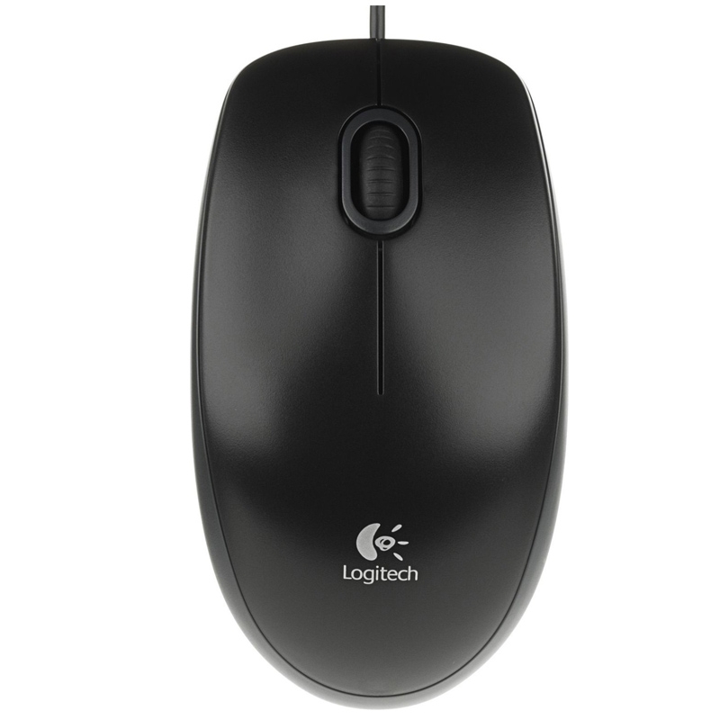 Logitech B100 schwarz Maus