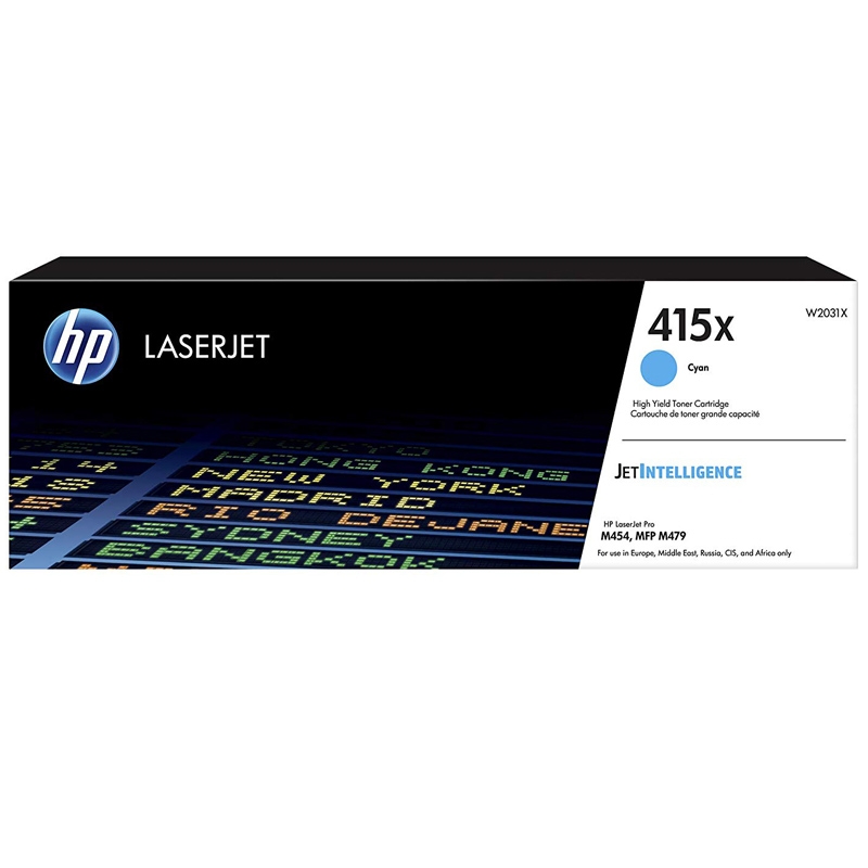 HP 415X Toner cyan
