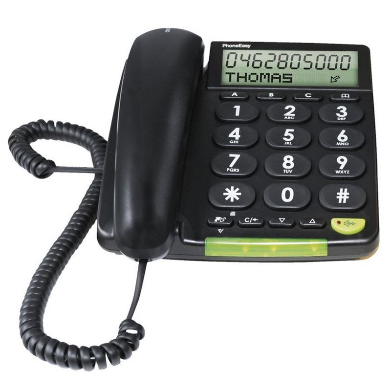 Doro PhoneEasy 312cs schwarz schnurgebundenes Telefon
