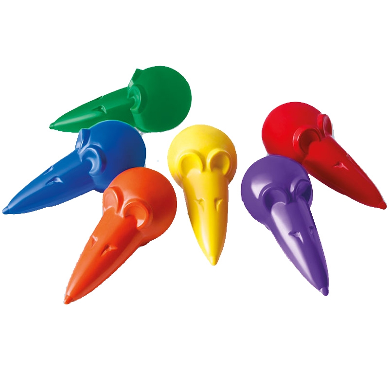 Pelikan 803328 - Wachsmalmäuse, 6-farbig