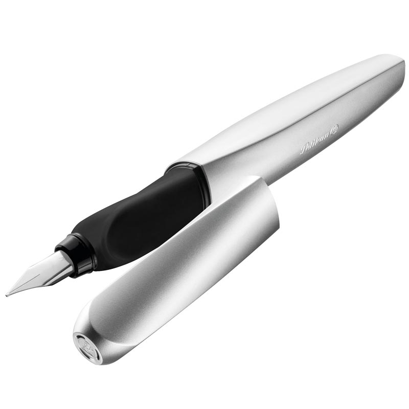 Pelikan 947101 Füllhalter Twist P457 silber