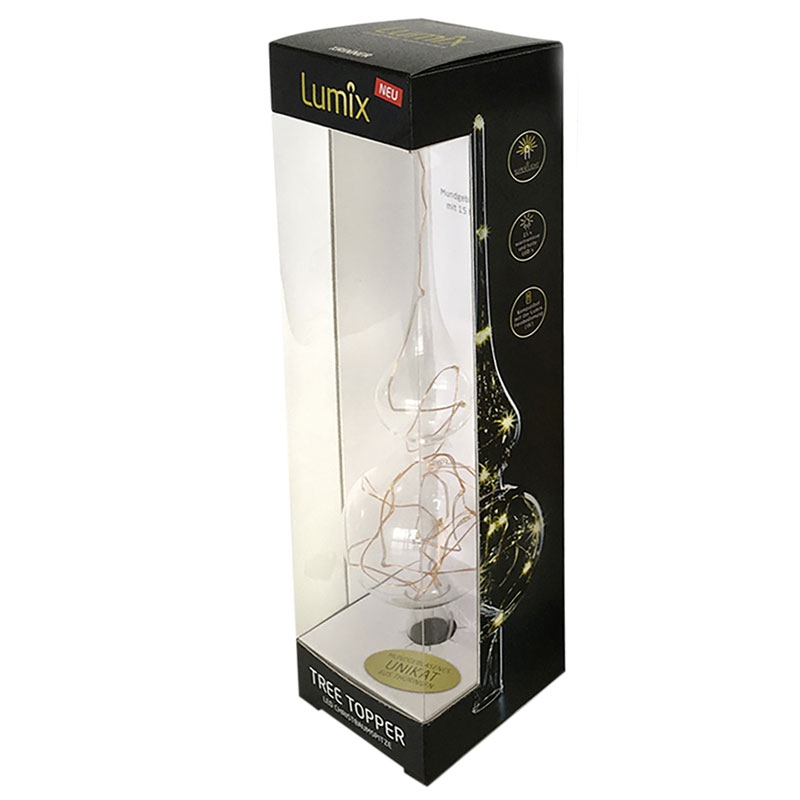 Krinner Lumix Tree Topper Christbaumspitze Klar (2. Wahl)