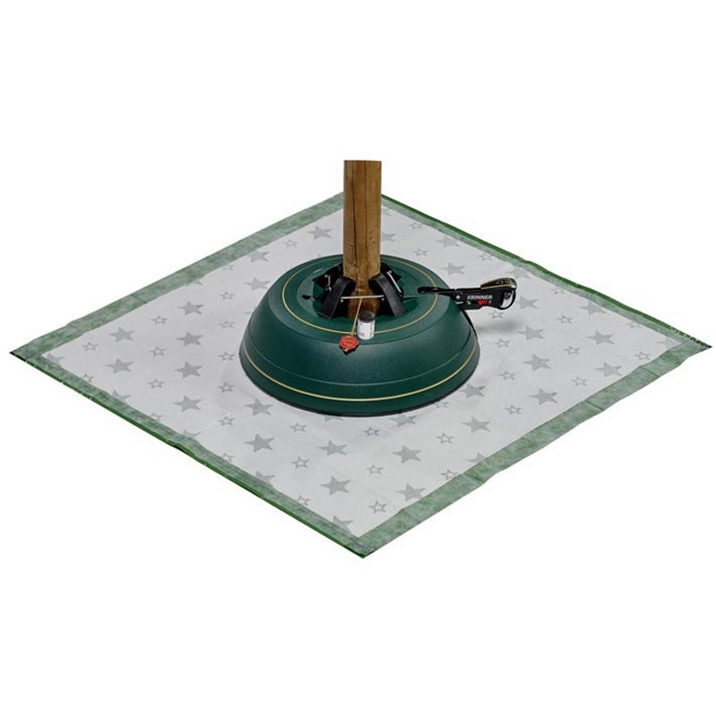 Krinner Christbaum Unterlegdecke Grün