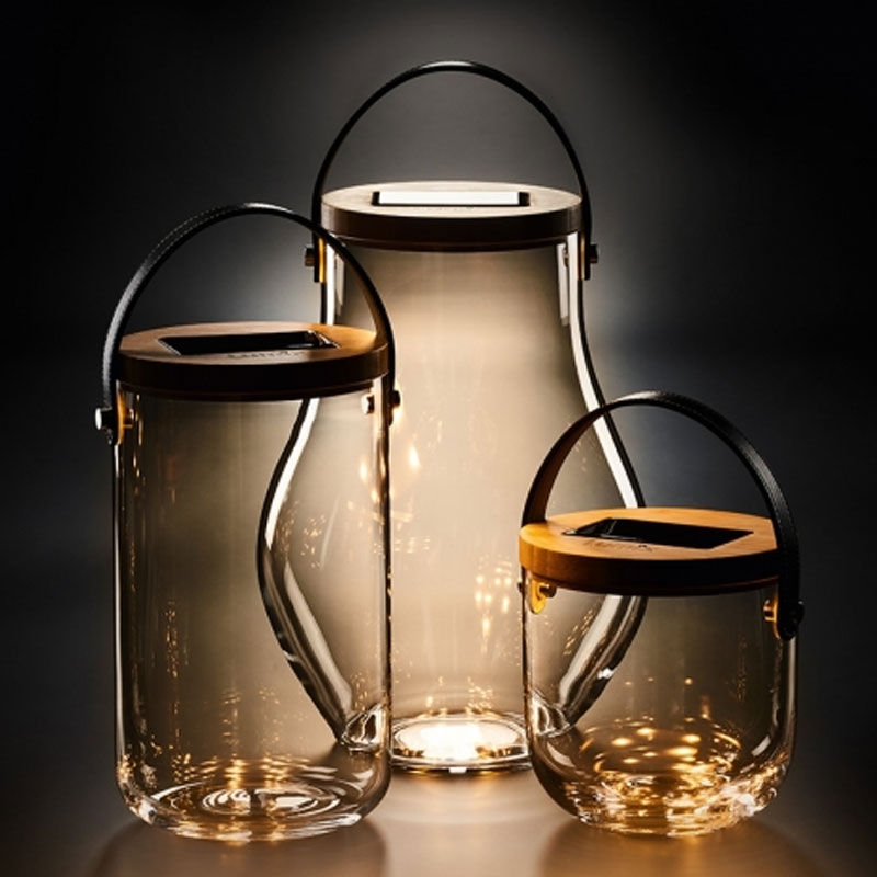 Krinner Lumix Deco Glass LED-Solarleuchte Basic