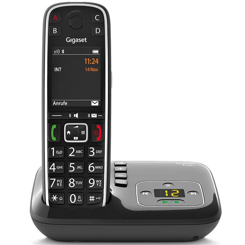 Gigaset E720 A Schnurlostelefon schwarz