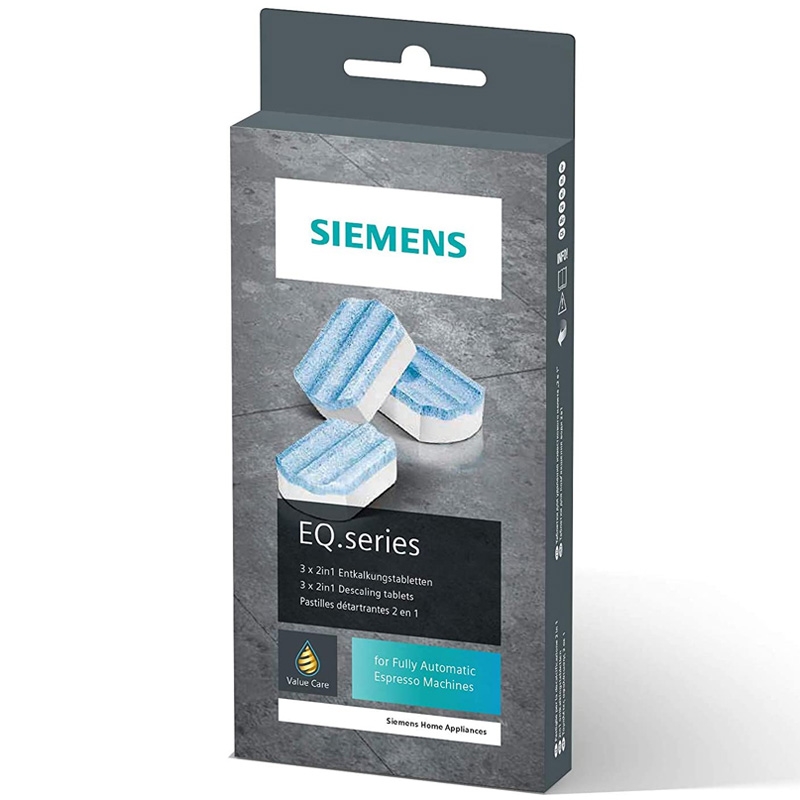 Siemens Entkalkungstabletten TZ80002A für Kaffeevollautomaten EQ.Serie