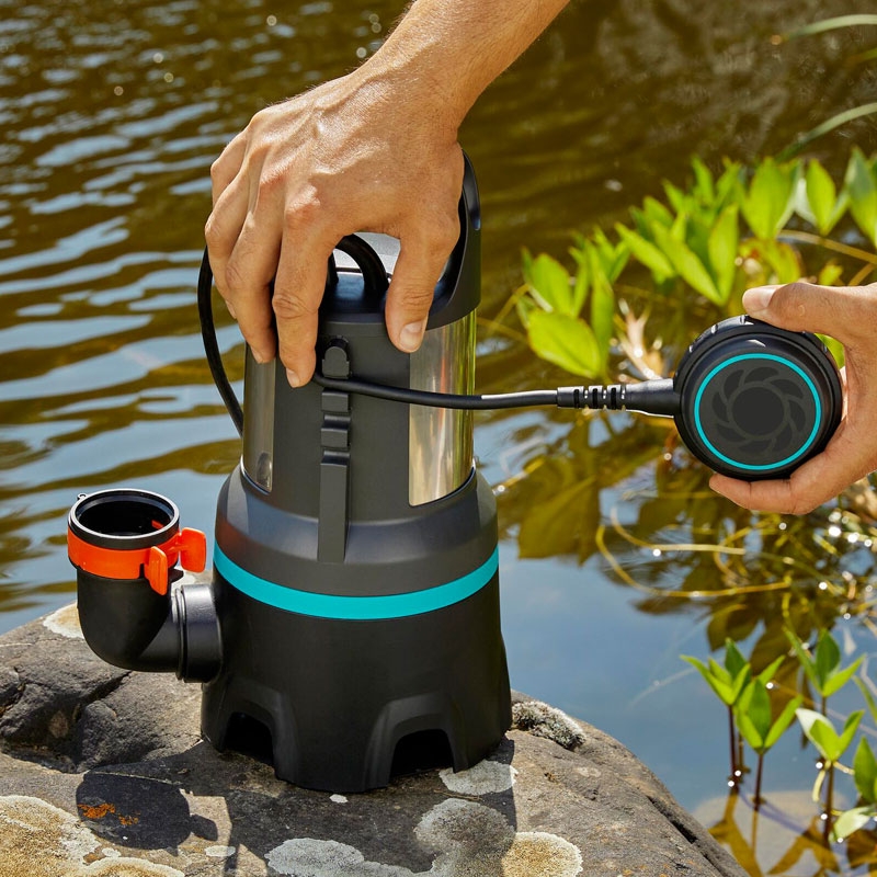 GARDENA 09042-20 Schmutzwasser-Tauchpumpe 16000