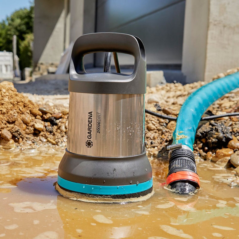 GARDENA 09044-20 Schmutzwasser-Tauchpumpe 20000 aquasensor