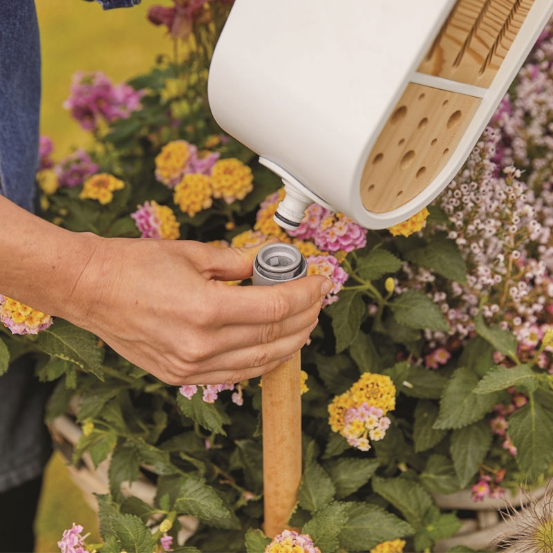 GARDENA 11370-30 ClickUp! Insektenhotel inkl. ClickUp! Stiel