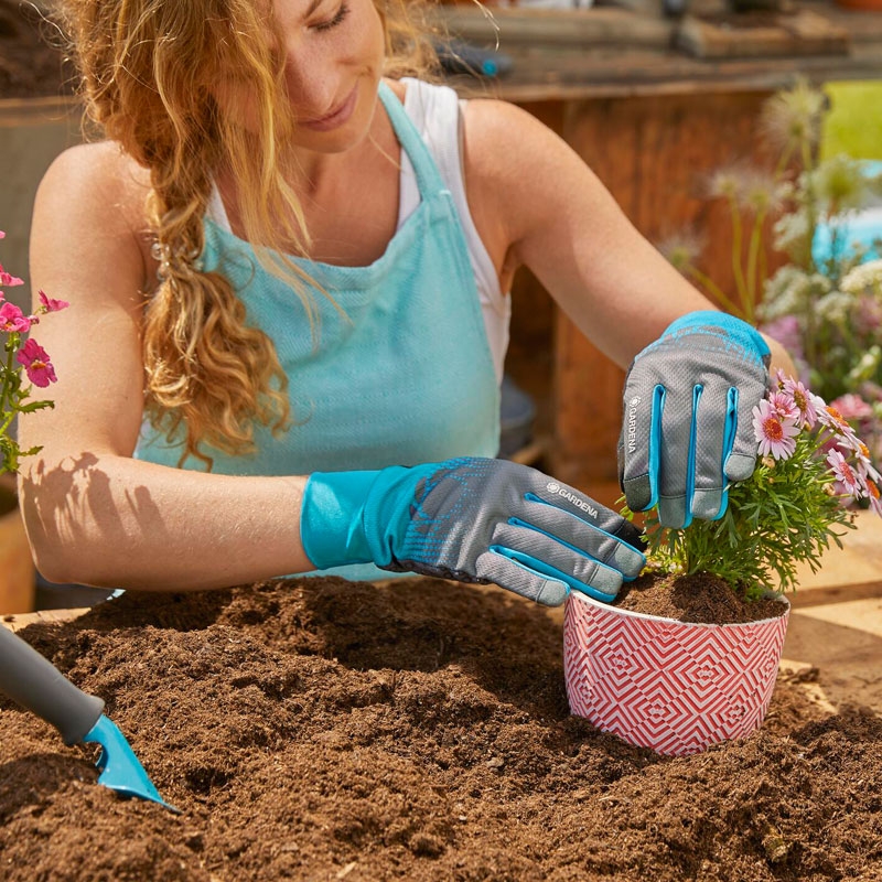 GARDENA 11500-20 Garten- und Pflegehandschuh Größe 7 / S