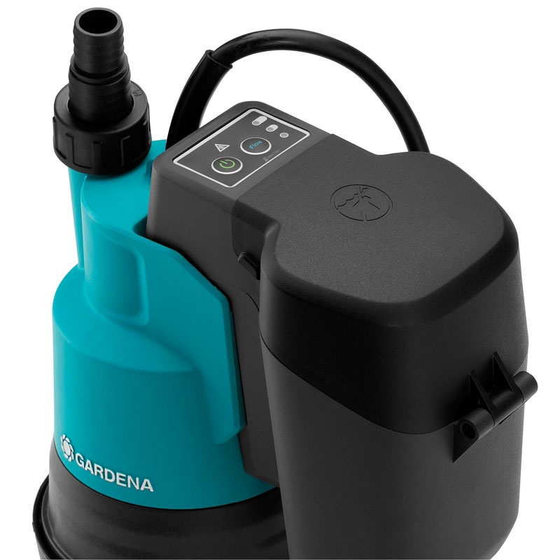 GARDENA 14600-20 Akku-Klarwasser-Tauchpumpe 2000/2 18V P4A Set