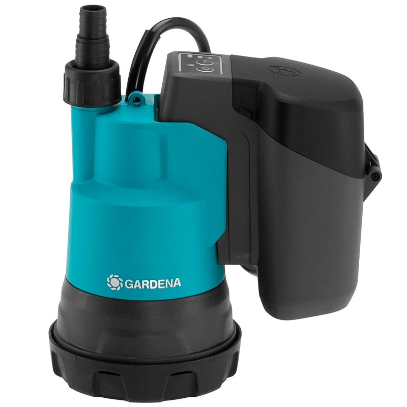 GARDENA 14600-66 Akku-Klarwasser-Tauchpumpe 2000/2 18V P4A solo