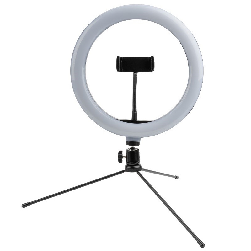 4smarts Lampenstativ Tripod LoomiPod Mini mit LED für Smartphones schwarz