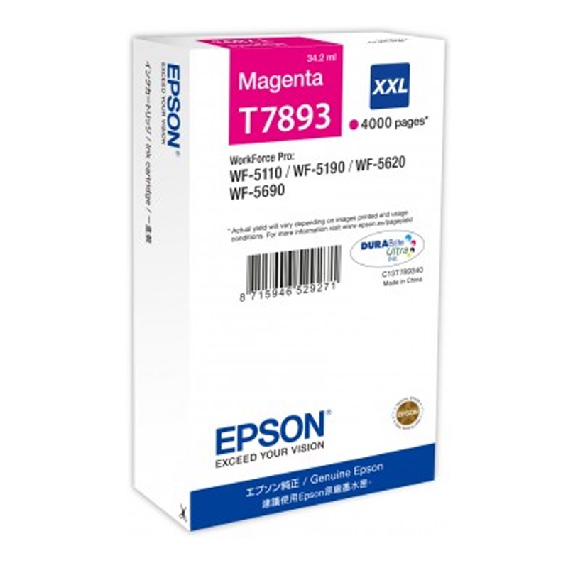 Epson T7893 Tintenpatrone magenta