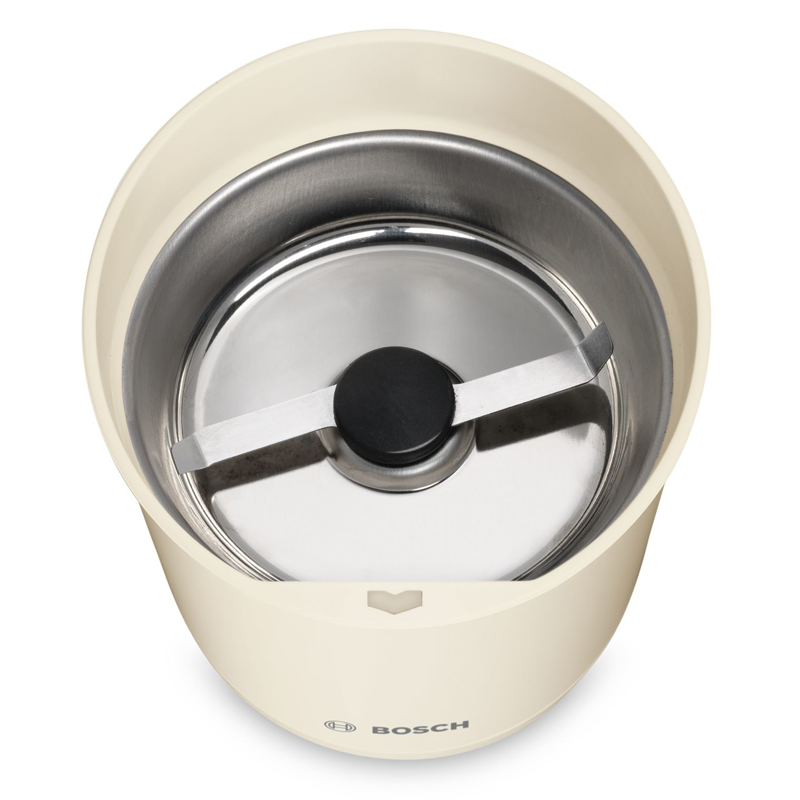 Bosch TSM 6A017C elektrische Kaffeemühle creme