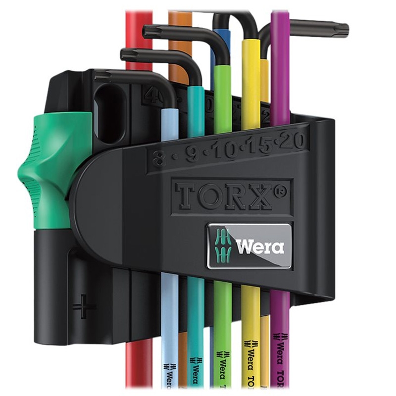 Wera 967/9 TX BO Winkelschlüsselsatz Blacklaser