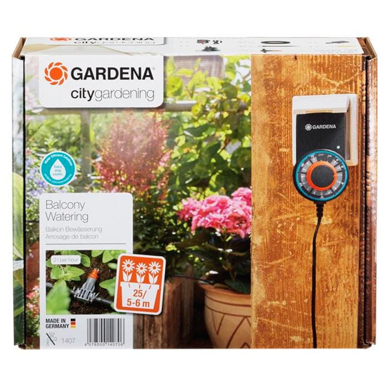 GARDENA 1407-20 city gardening Balkon Bewässerung